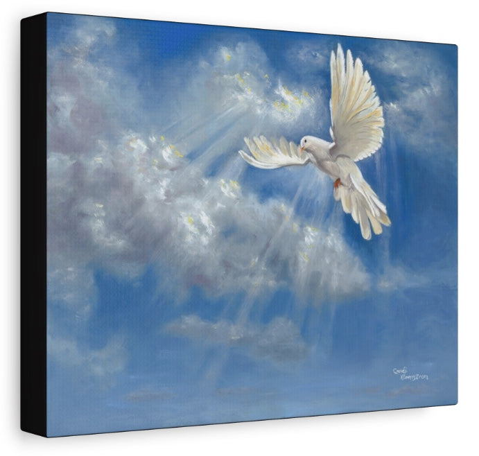 Christian Psalm 91 Art Canvas Prints God’s Always There Under the Shelter of the Most High by Candi Kloverstrom