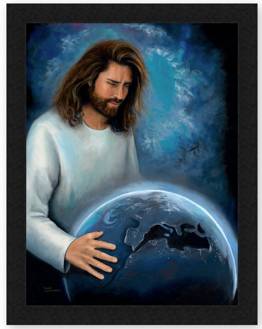 Christian Hope Framed Prints Hands Of Hope Faith Based Wall Art by Candi Kloverstrom