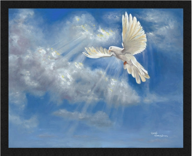 Christian Psalm 91 Art Framed Prints God’s Always There Under the Shelter of the Most High by Candi Kloverstrom