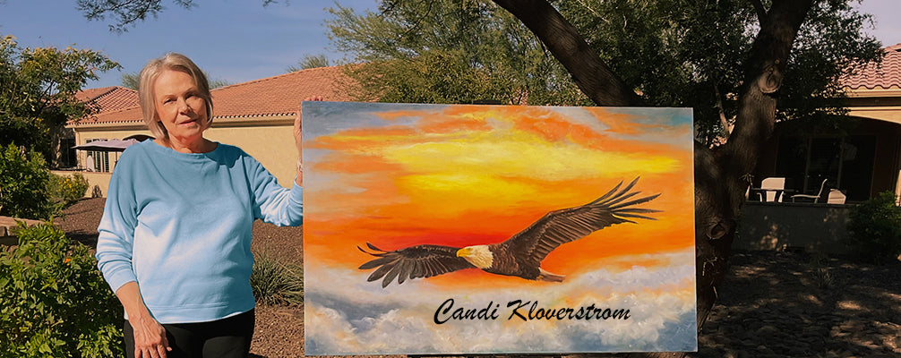 Original Christian fine art by Candi Kloverstrom  faith based paintings and prints