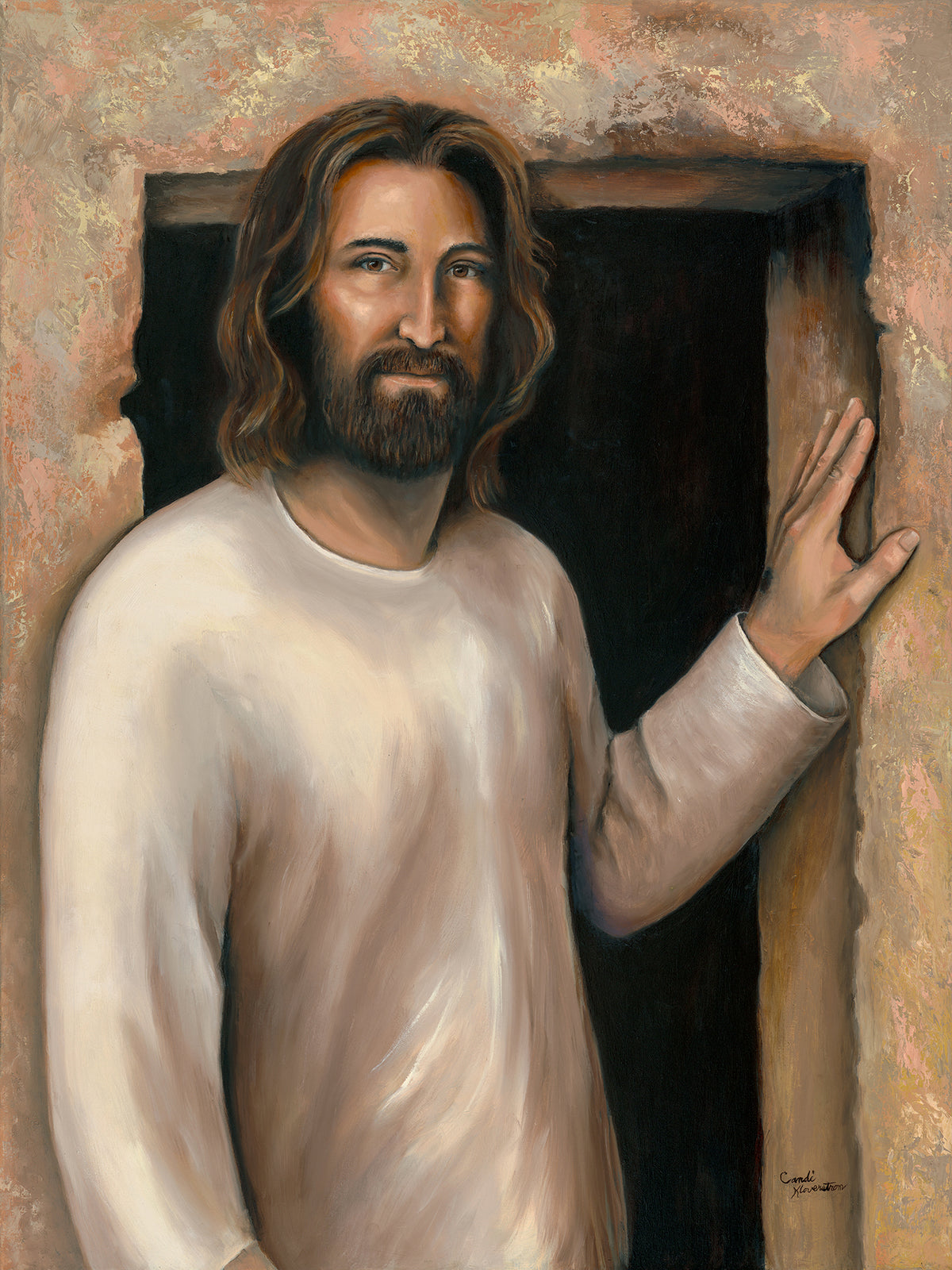 After The Cross Christian oil painting by Candi Kloverstrom original and print